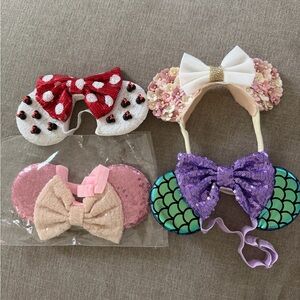 Baby/Toddler - Minnie headband bundle